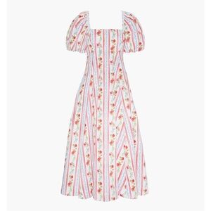 Hill House Home: Matilda Dress in Pomegranate Stripe